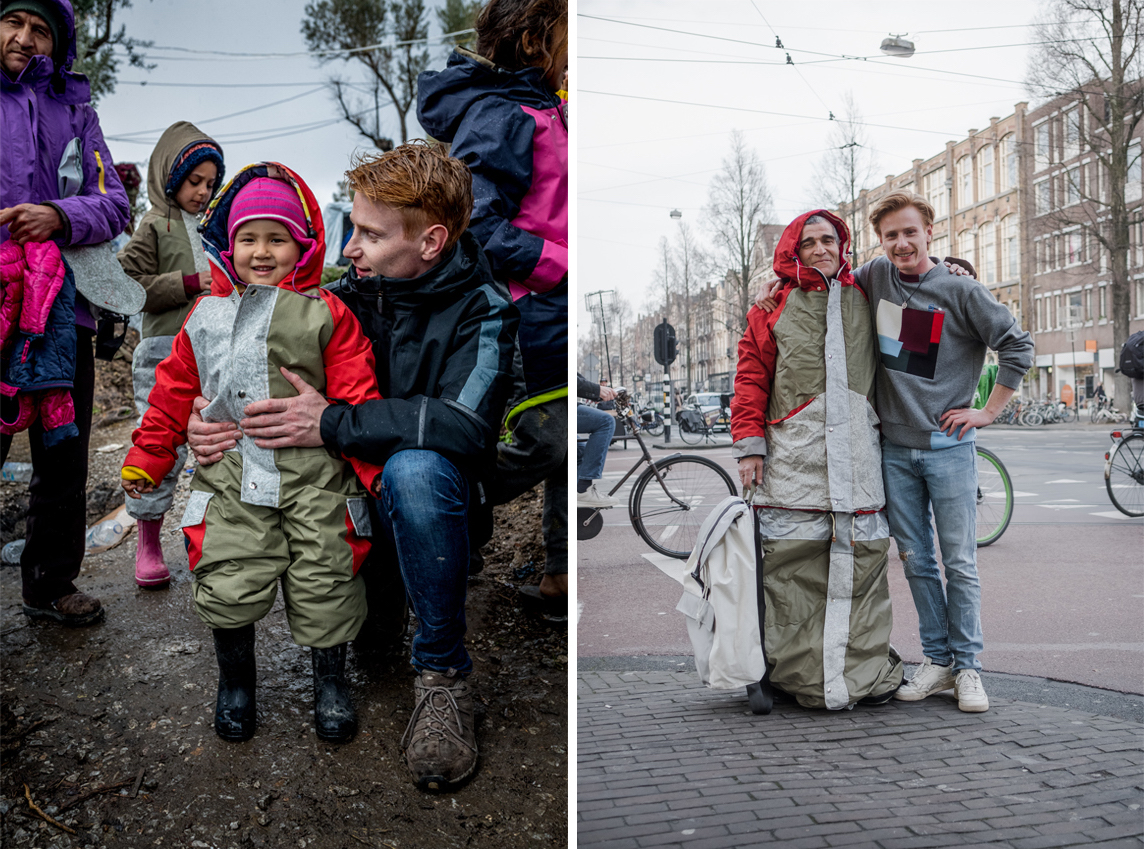 Bas Timmer sheltersuits