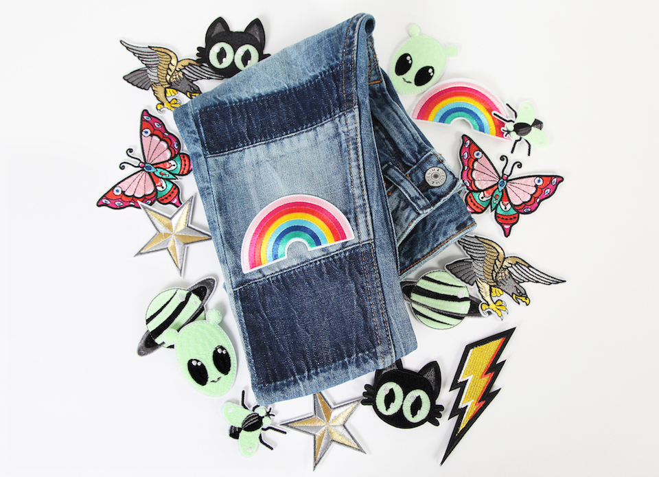 Bij Kiki Patches glow in the dark