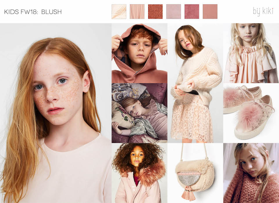 Bij Kiki Colors Kids FW18 Blush trends kleur