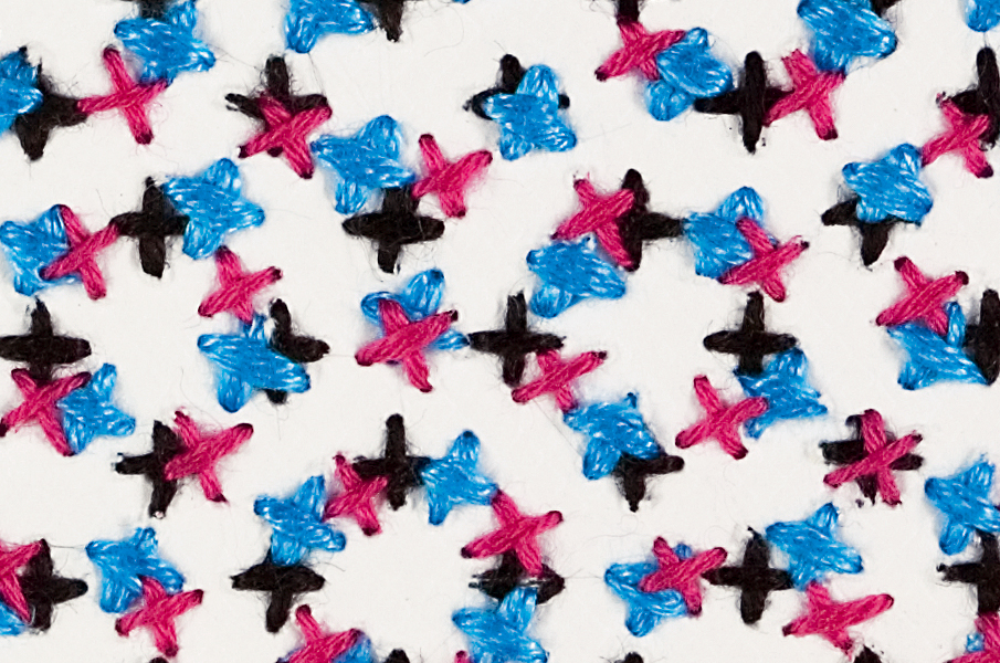 CMYK embroidery by EvelinKasikov5 o