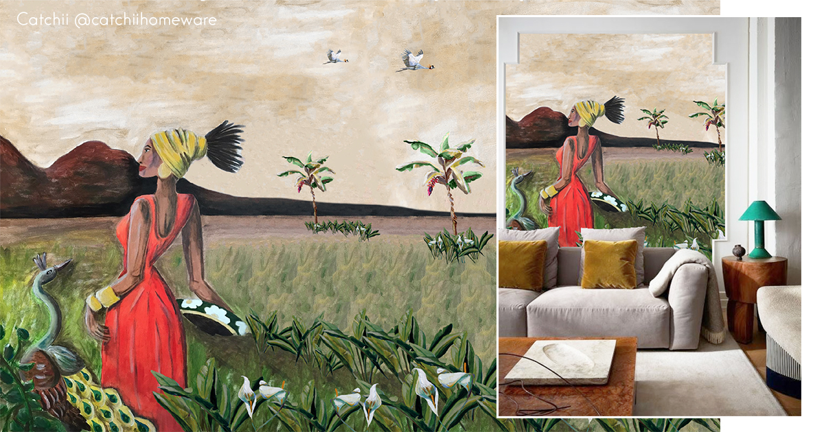 Catchii behangontwerp mockup1