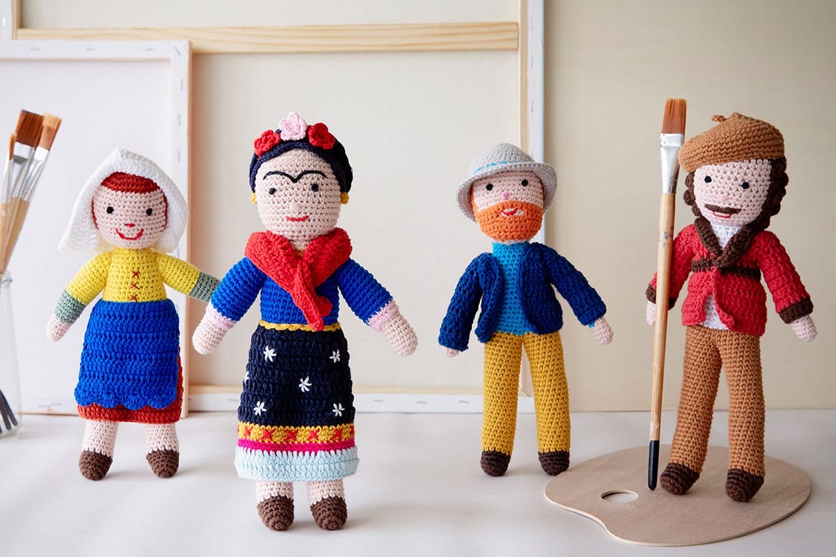 Crochet Vincent van Gogh global affairs voor van gogh museum