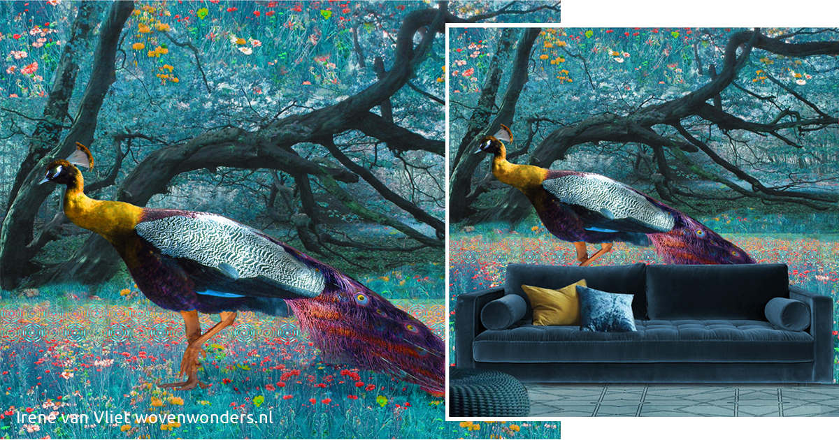 Irene van Vliet behangontwerp mockup3