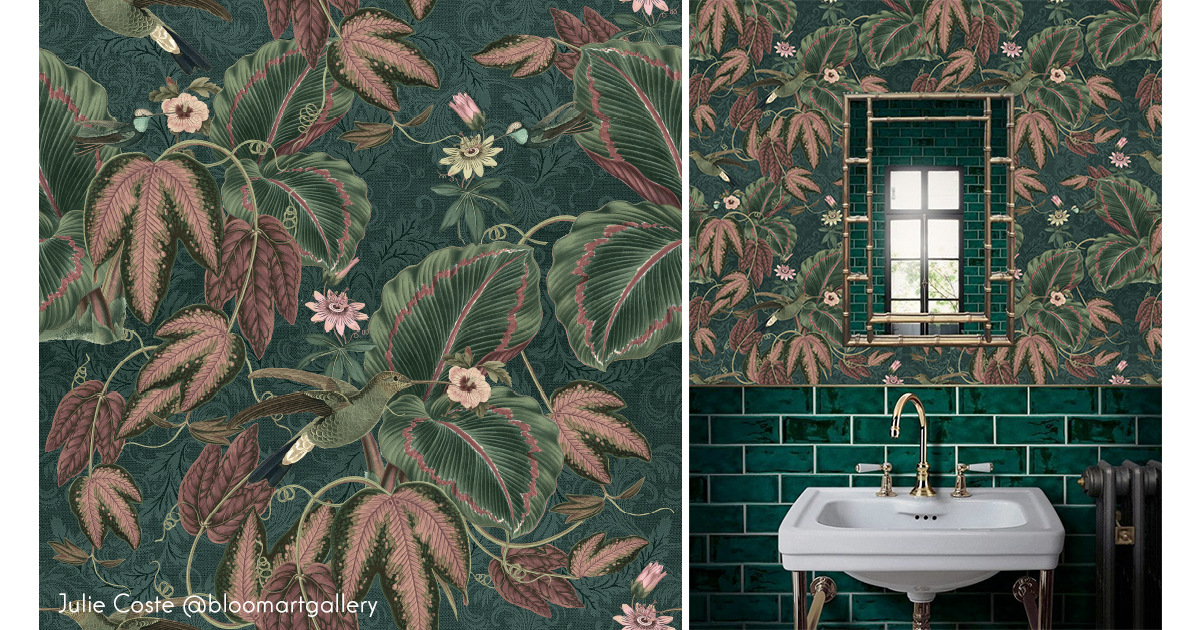 Julie Coste behangontwerp mockup1