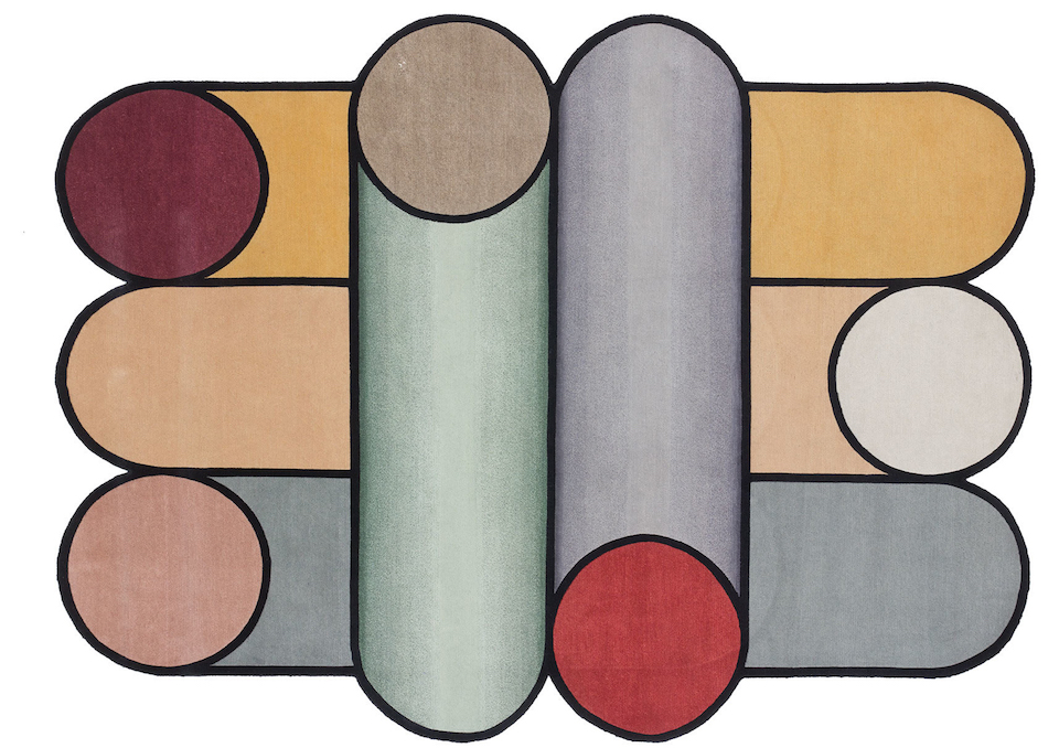 Patricia urquiola Rotazioni Carpet CC tapis