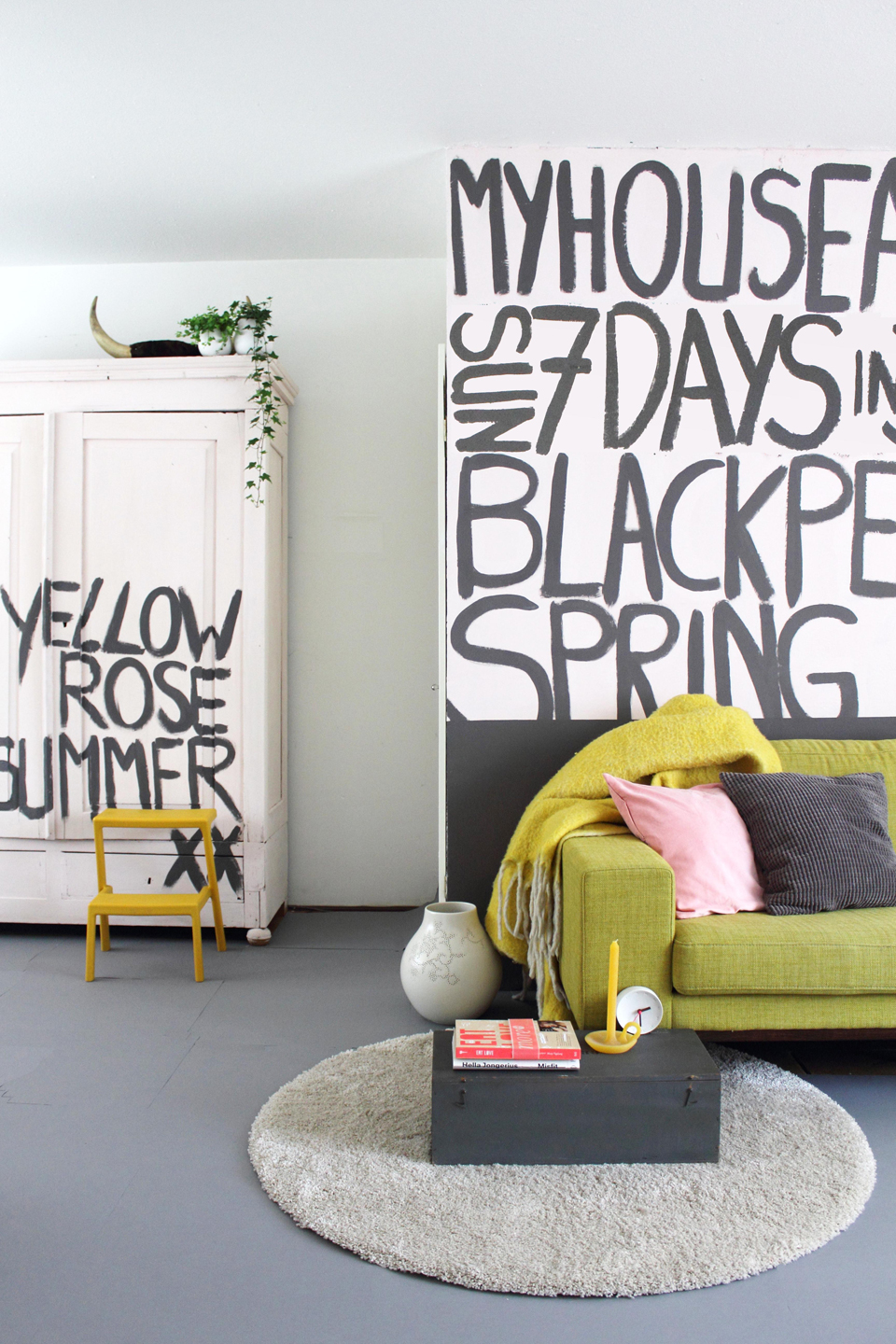 StylinkStudio Monique Tieleman Amazona krijtverf rose black pearl lente in huis