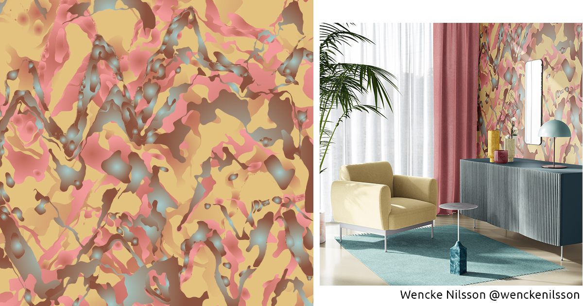 Wencke Nilsson behangontwerp mockup4