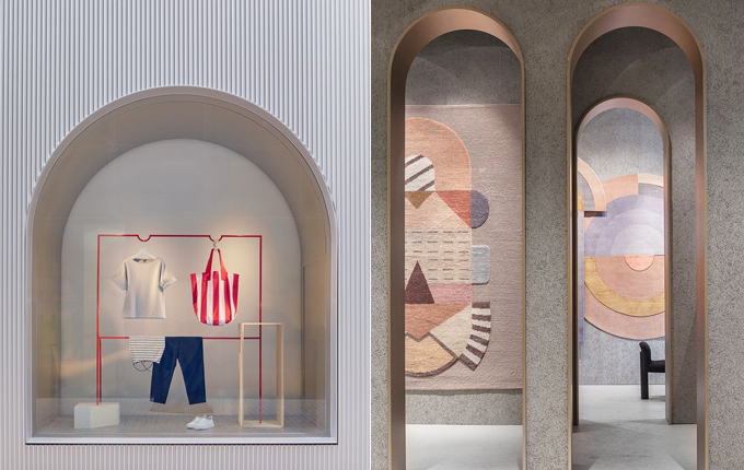 arches trend retail interior design