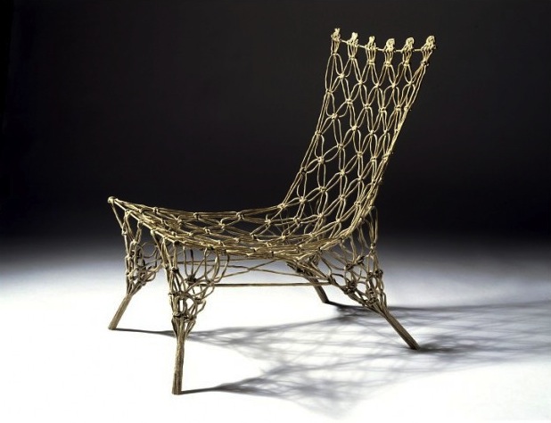 cappellini knotted chair by marcel wanders