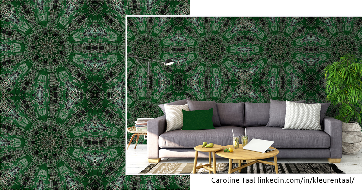 caroline taal behangontwerp mockup