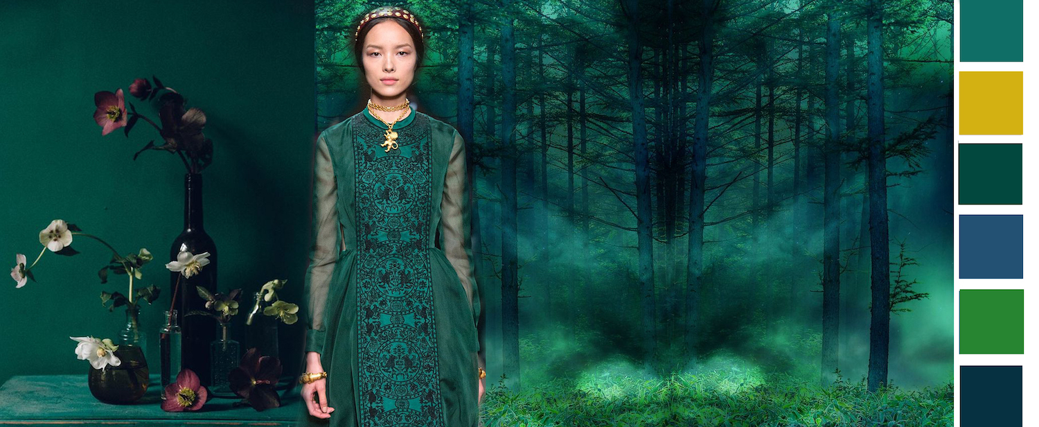 de kleuren van 2017 kleurtrends door irene van vliet silent Green