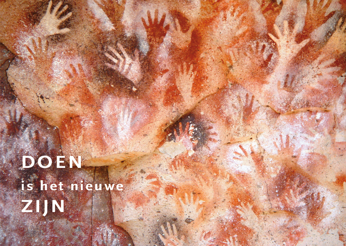 doen is het nieuwe zijn maar echt