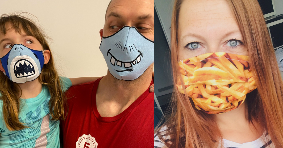 face masks fun please