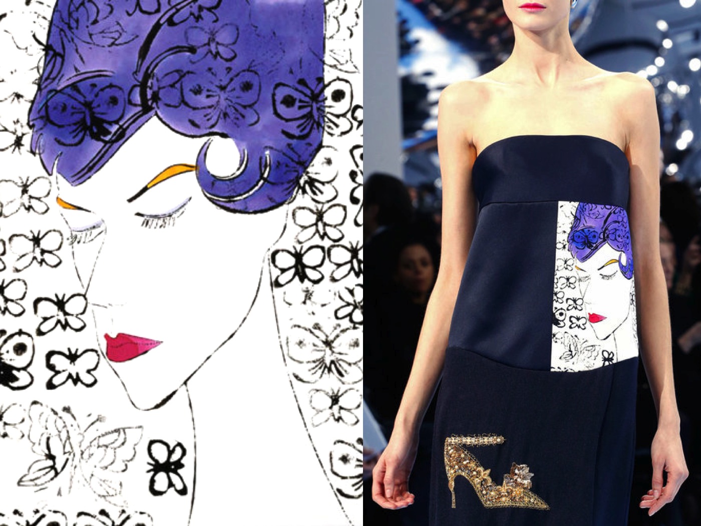 fashion meets popart the revival Christian Dior fw 13 14 warhol
