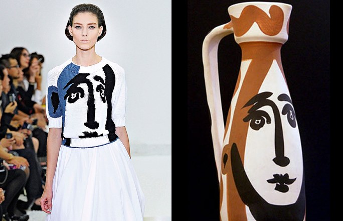 fashion meets popart the revival picasso sanders ss12