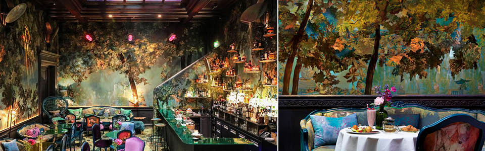 flower decor restaurant