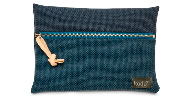 horizon etui blauw - duurzaam en prachtig! 