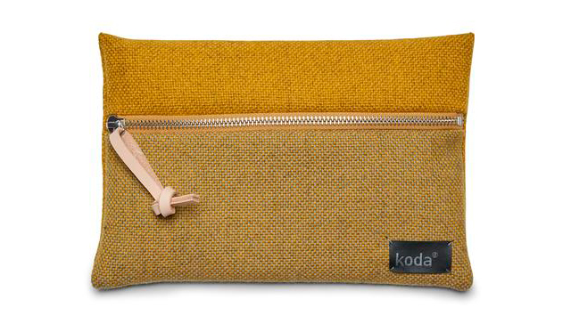 horizon etui mosterdkleur duurzaam knipresten made in holland koda amsterdam 