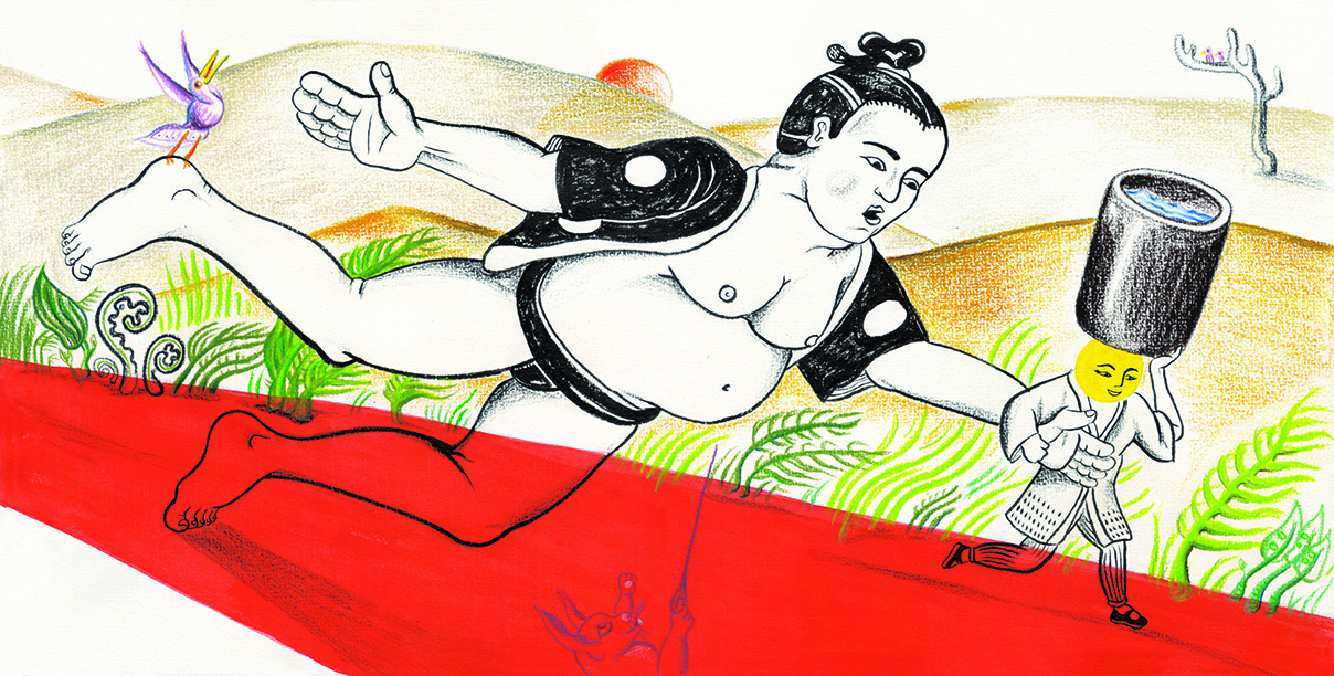 illustratie biennale 2021 Sarah Yu Zeebroek