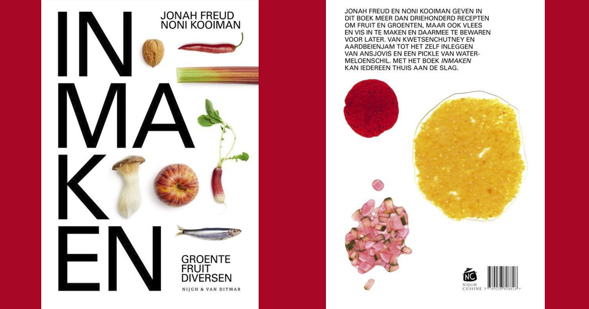 inmaken boek jonah freud noni kooiman tariq heijboer gouden kookboek