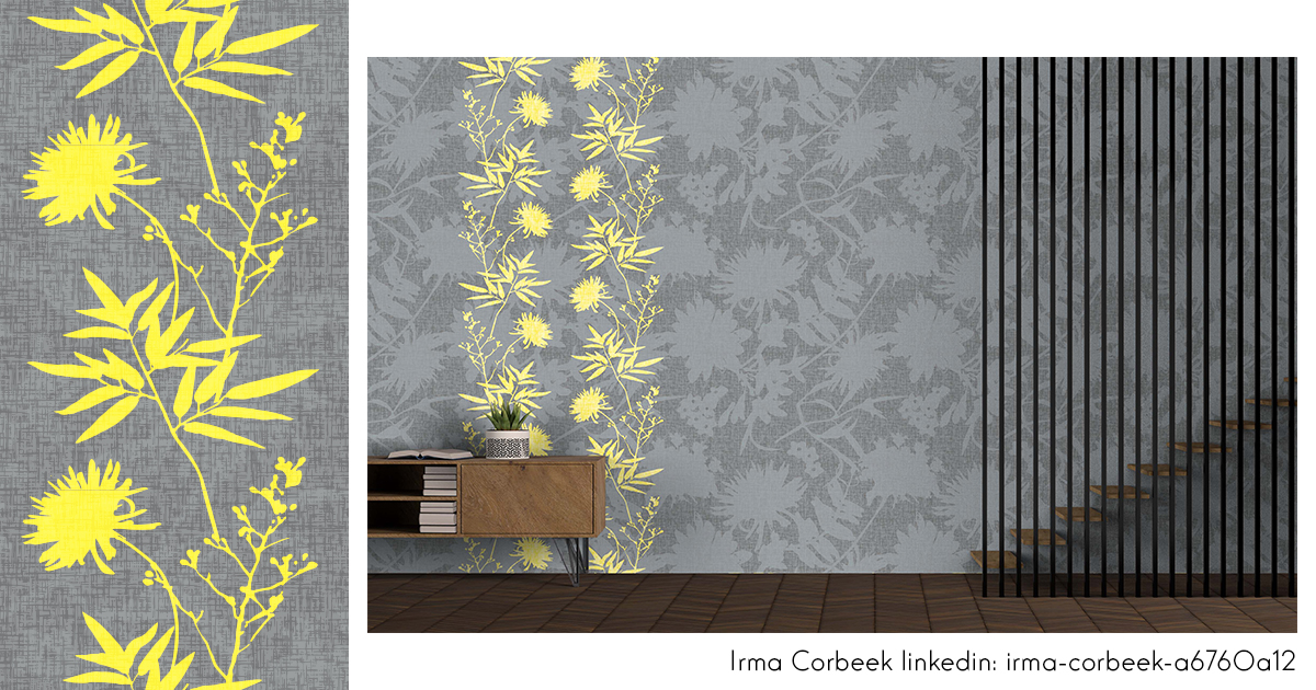 irma corbeek behangontwerp mockup