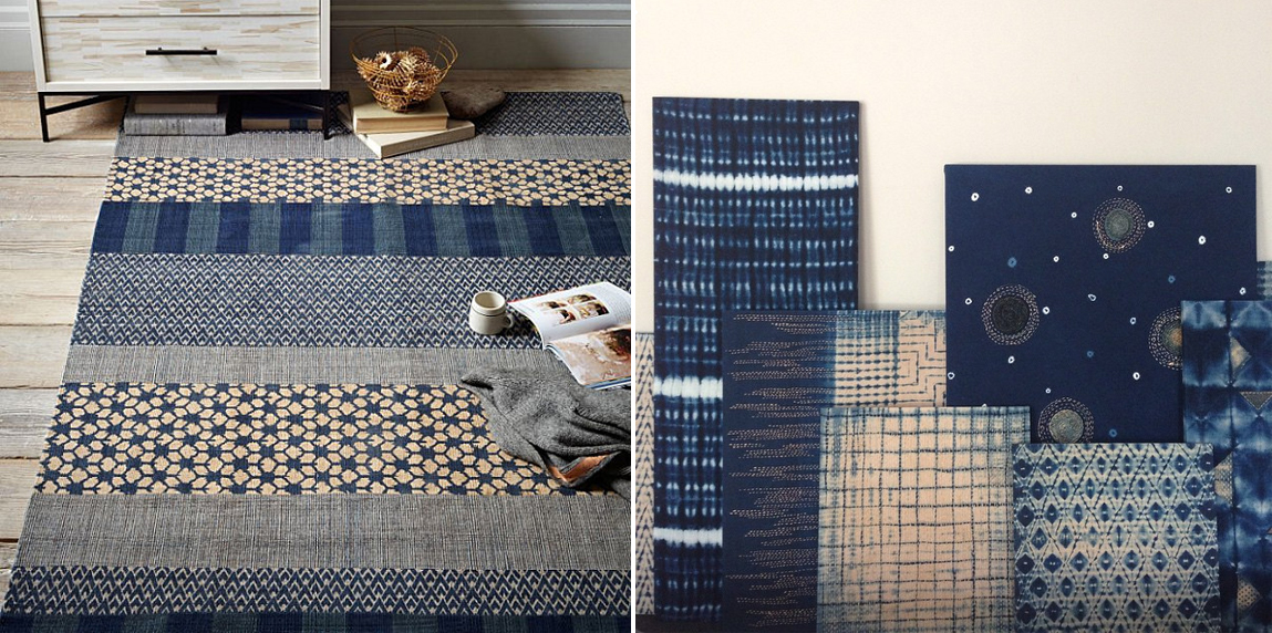 japan trend interior sashiko denim