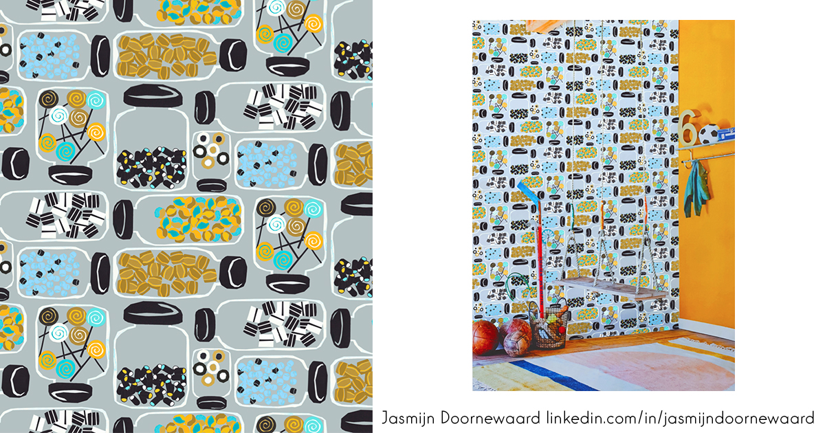 jasmijn doornewaard behangontwerp mockup