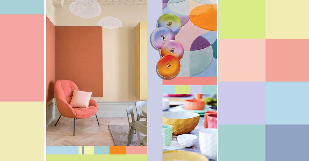 l midsummer inspiration soft reflections milou ket interieur inspiratie art trends snoepkleuren