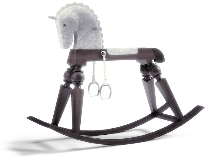 marcel wanders arion moooi milaan unicorn embroidery