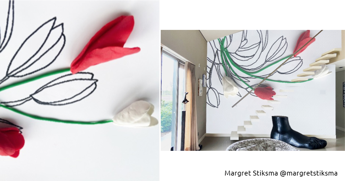 margretstiksma behangontwerp mockup