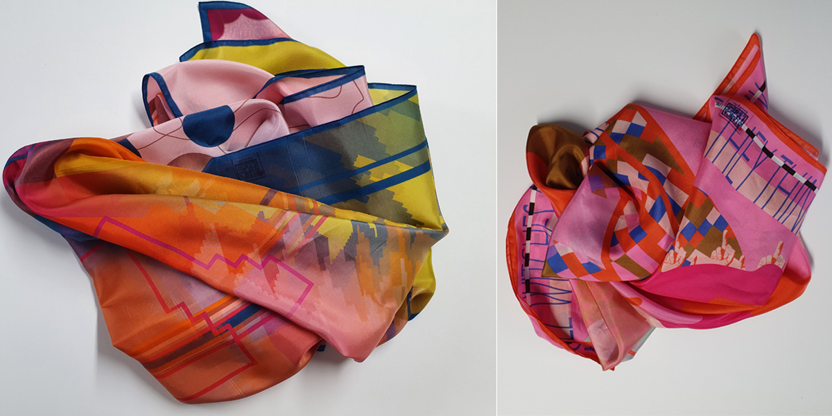 montuthu design bianca van der linde #patterndesign #sjaals #dessinontwerp