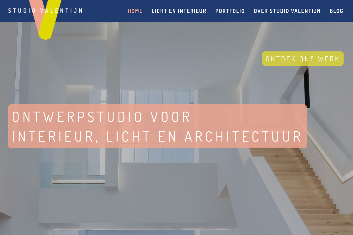 nieuwe website studio valentijn