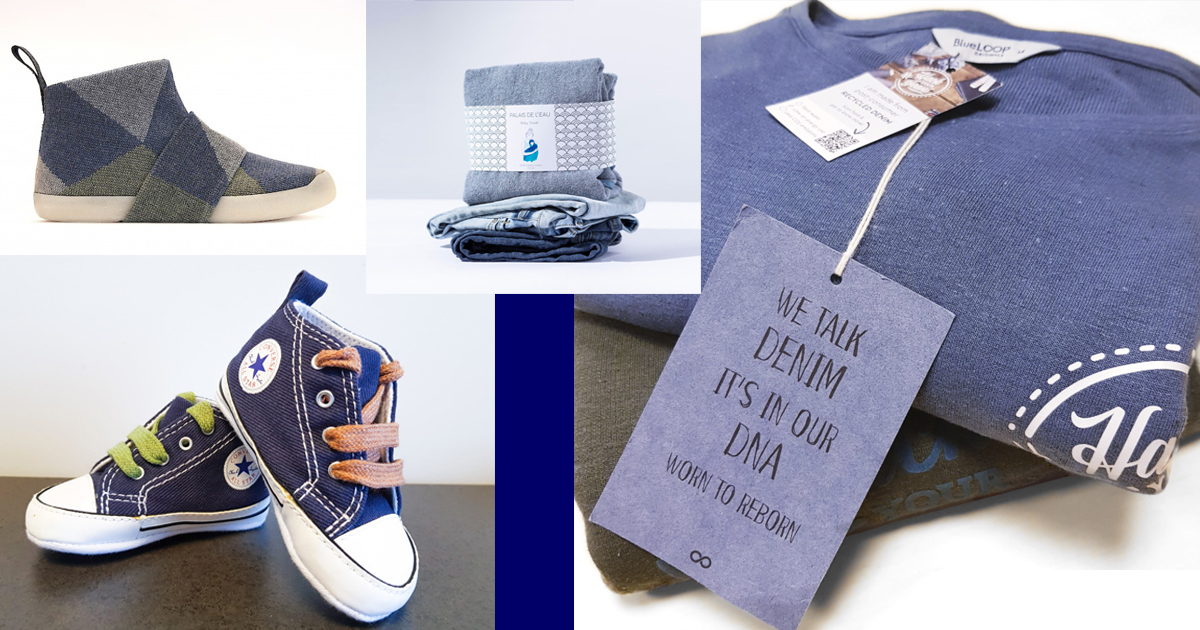 producten gerecyclede jeans spijkerbroek garen duurzaam