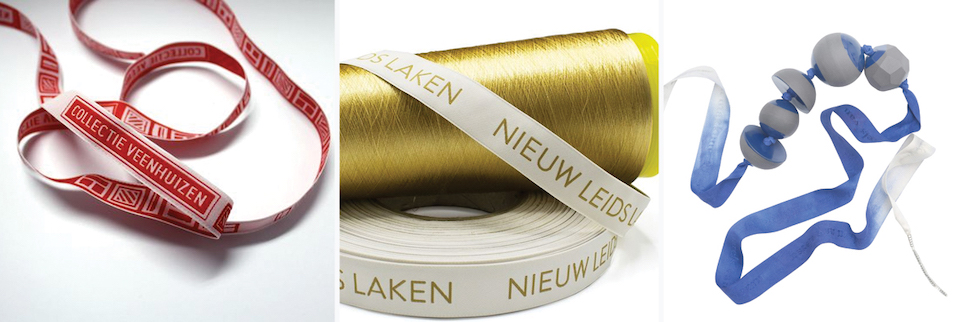 ribbons linten geweven collectie veenhuizen nieuw leids laken Parels van Makkum Alexander van Slobbe