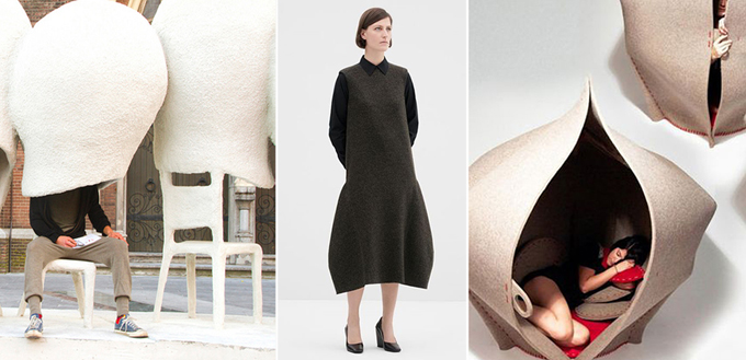 shelter safe nachocarbonell cos fashion blob nature form round home sleep cosy