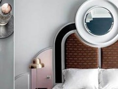 Tassen met ringen van Chloe FW18, serviesgoed van het Deense merk Menu, Henrietta Hotel in Covent Garden in seventies style door architectenbureau Chon, stippenoutfit voor mannen van Kenzo SS15