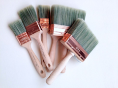 kwasten van ecologisch verfmerk Amazona