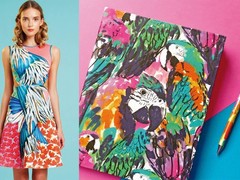 links: Clover Canyon Resort 2015, rechts: Zanzibar collectie van Paperchase