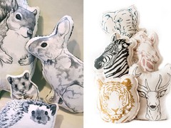 Kussens via etsy.com en leoandbella.com.au