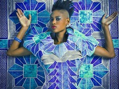 Omar Victor Diop, 'Mame', Fotografie uit de serie 'The Studio of Vanities', 2013 © Victor Omar Diop, 2014, Courtesy Magnin-A Gallery, Paris