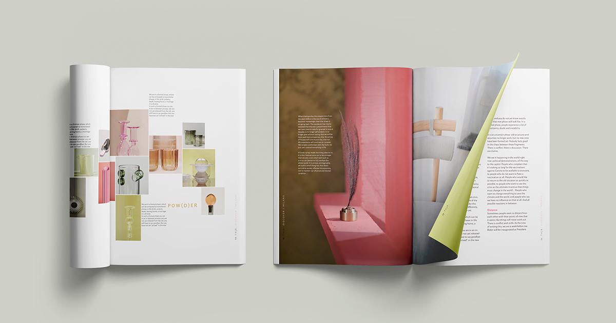 mockup trend magazine Milaan 2021 interieur- en designtrends THJS