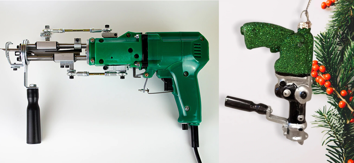 tuftingshop tufting gun christmas ornament