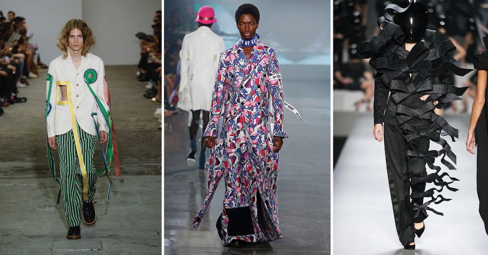 walter van beirendonck rushemy botter viktor rolf ribbons