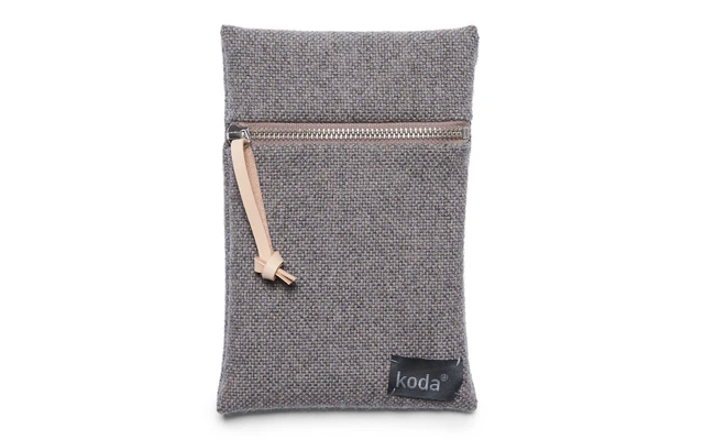 warm grijs etui koda reststoffen weverij De Ploeg