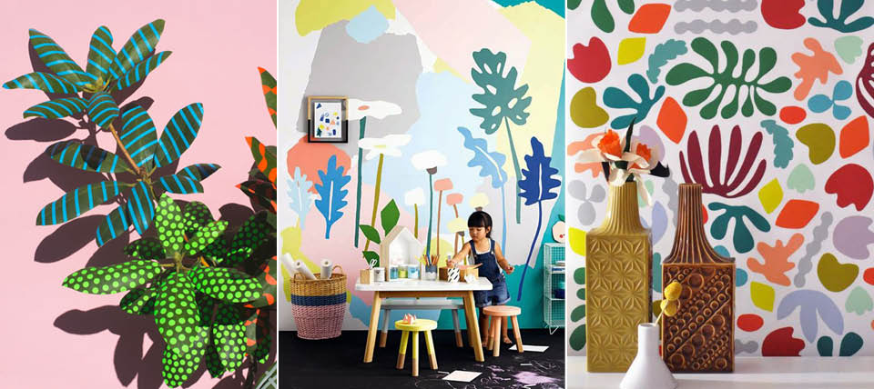 wonder garden phantasy print botanical